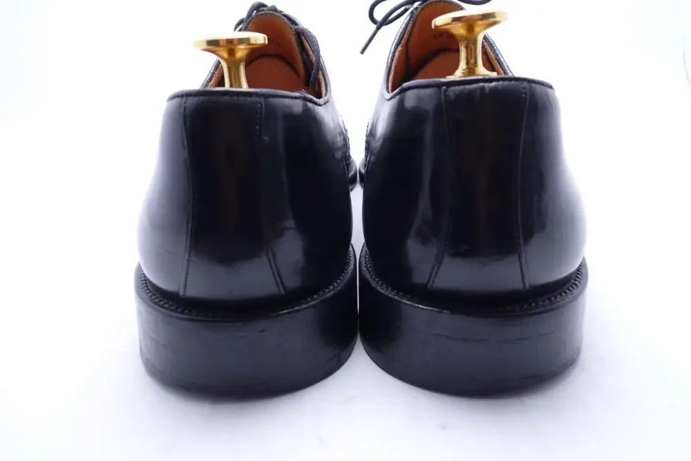 Mezlan San Juan Shoes Mens Size 10 M Black Woven Leather Cap Toe Oxford Dress